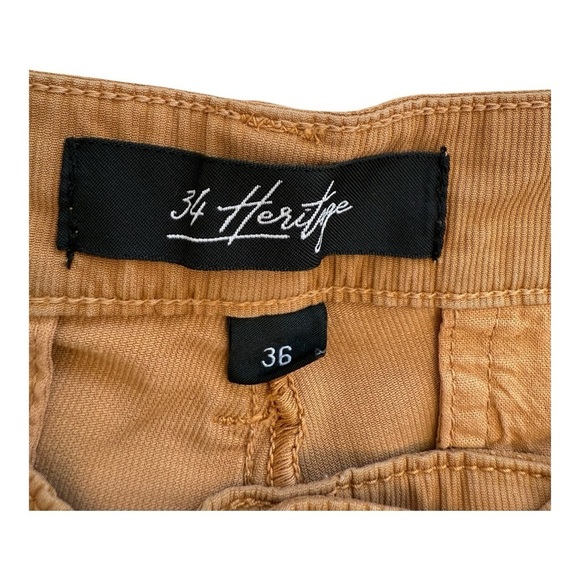 34 Heritage Arizona Slim Shorts in Brown | Fine Touch - Size 36 - Picture 4 of 12